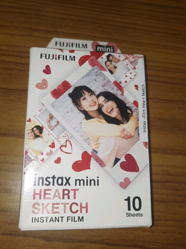 Instax Mini Heart Sheets