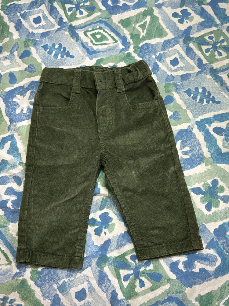 Olive Pants For Baby