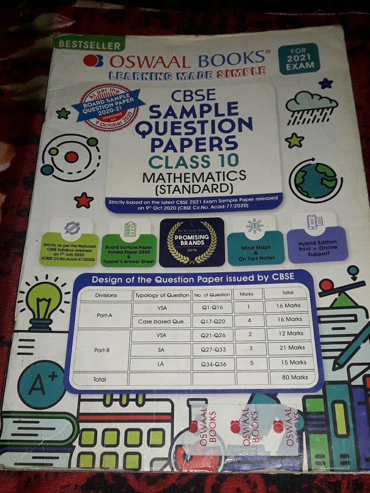 CBSE Sample Questions Paper Class 10 Mathematics