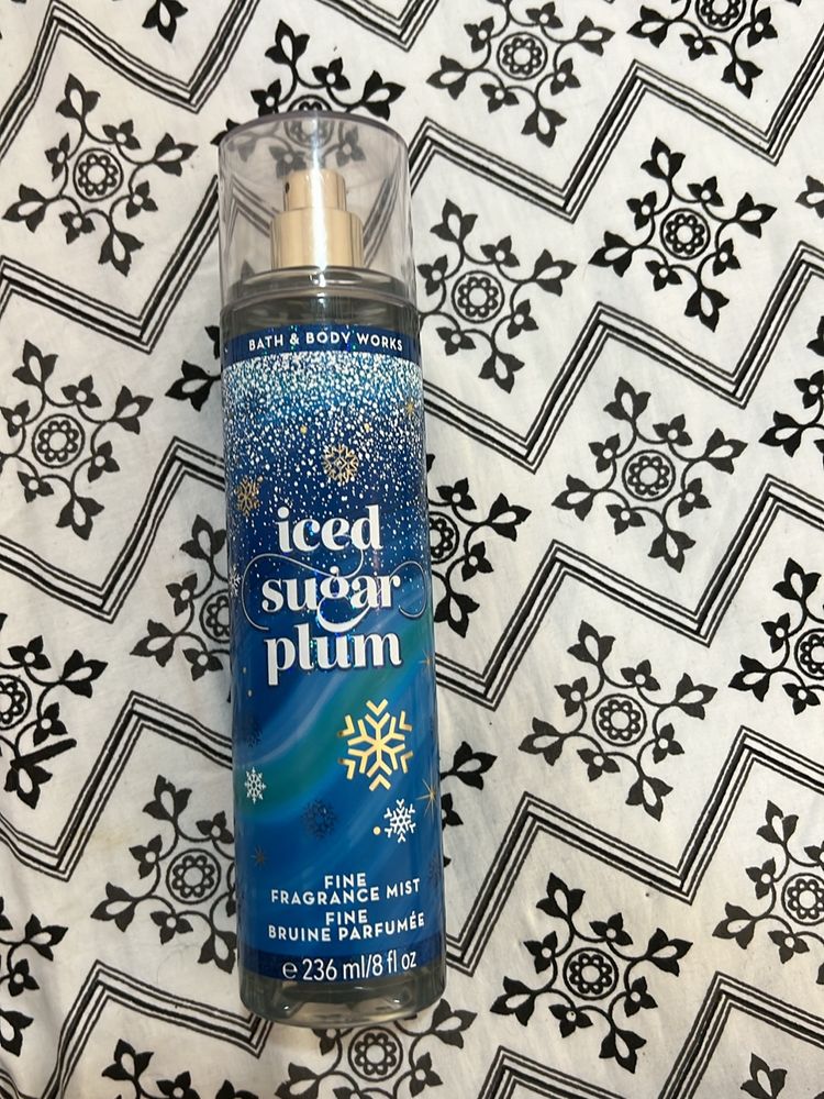 Sale😍Bath & Body Works Iced Sugar Plum Full Bottl