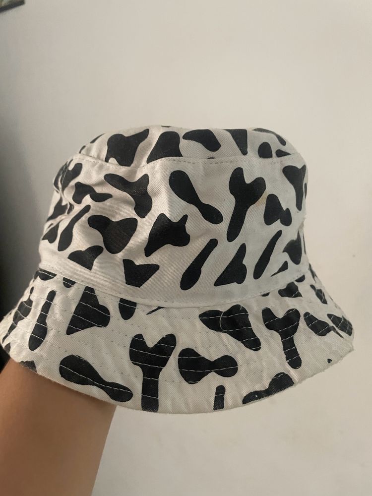 Cow Print Bucket Hat