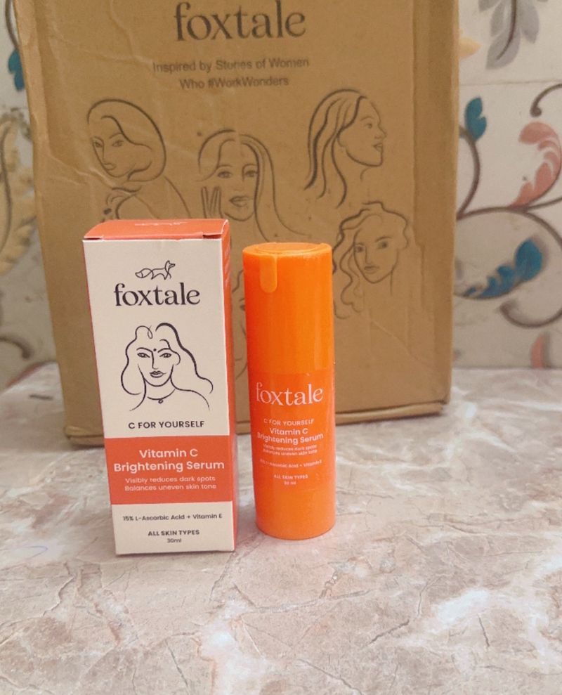 Foxtale Vitamin C Face Serum