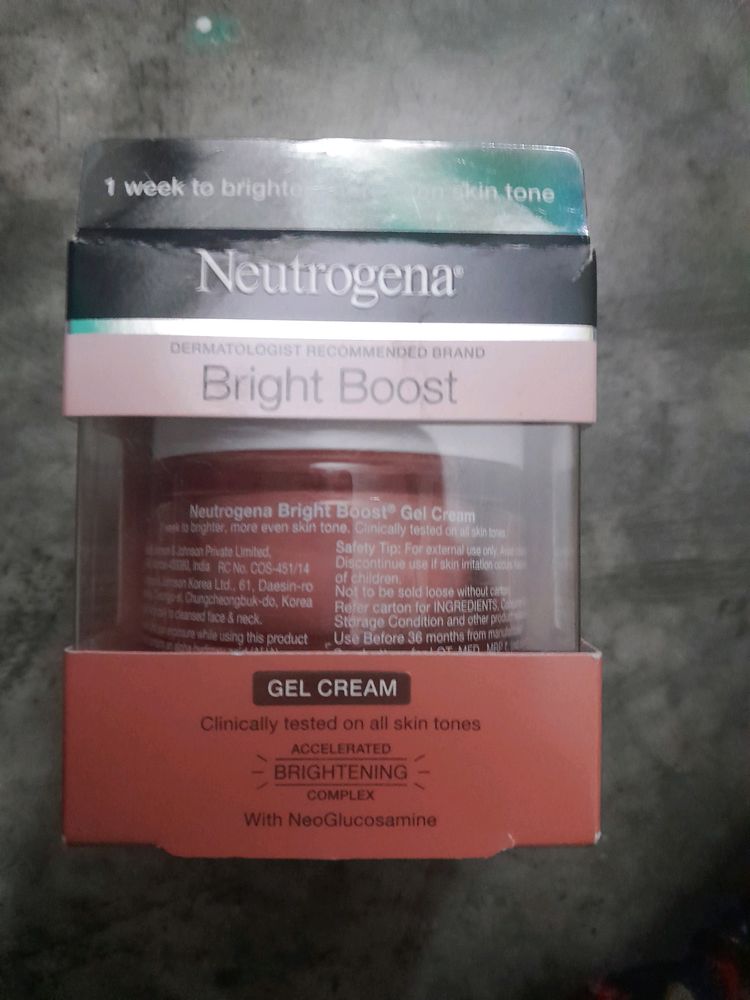 Neutrogena Bright Boost Cream