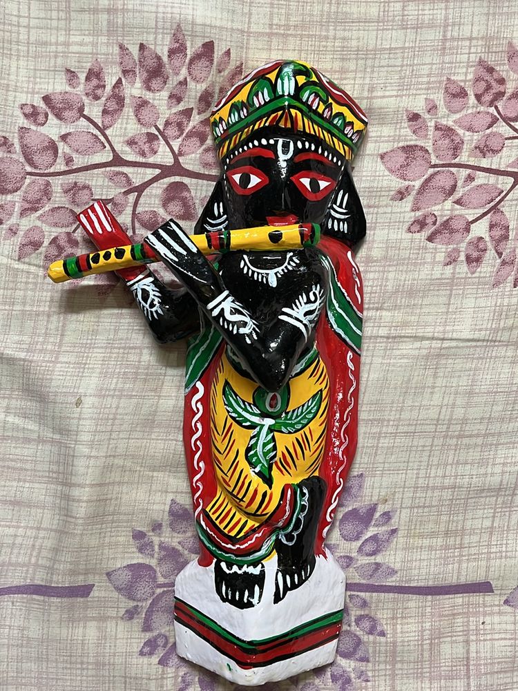 Wooden Kanhaiya