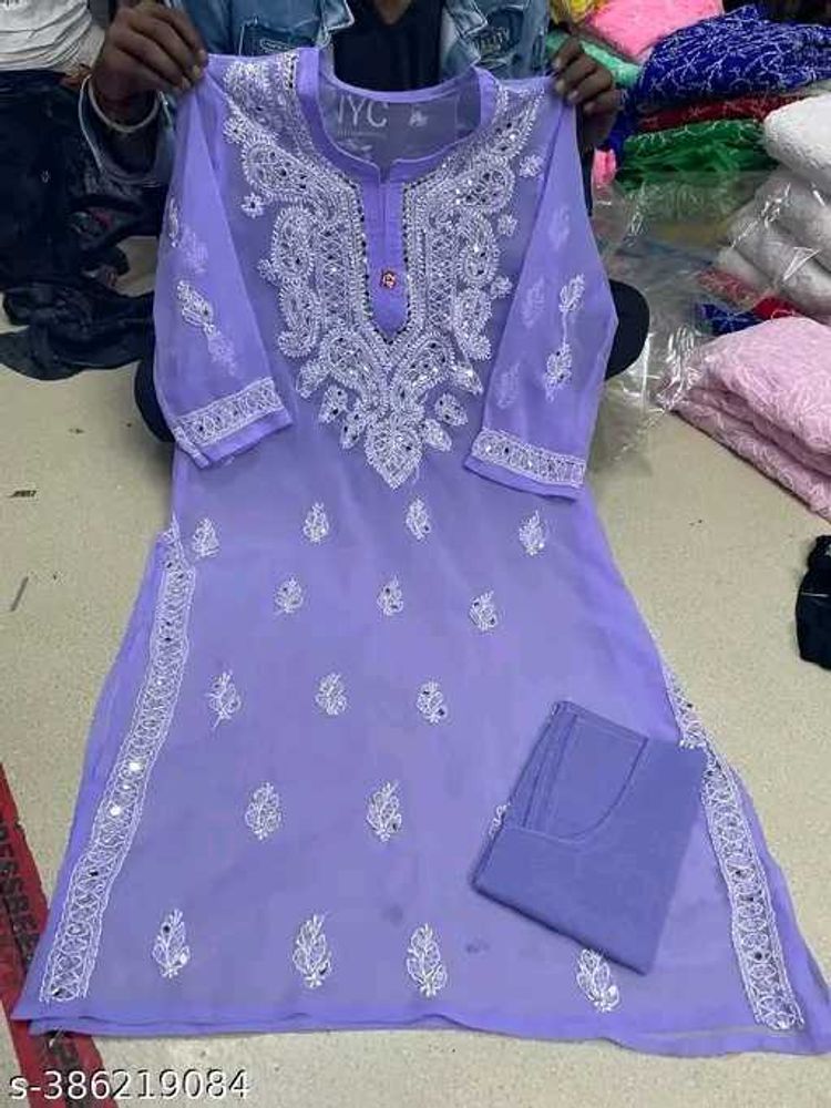 Chikkankari Kurti