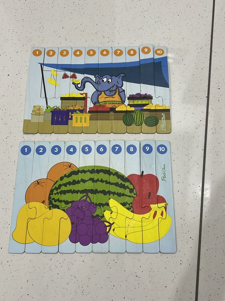 Number Card Puzzle 🧩 Learning Toy 🧸