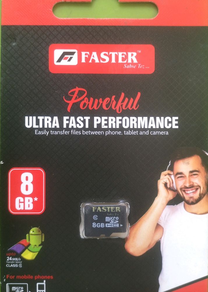 Faster Micro Sd Card 8Gb