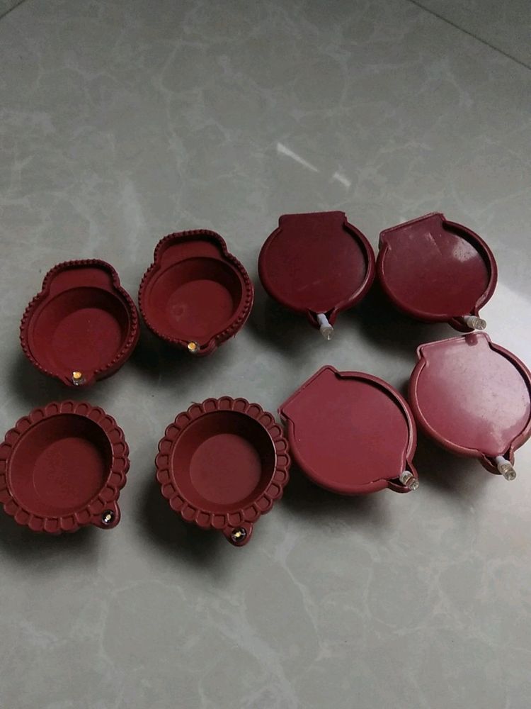 Combo Of 8 Diyas