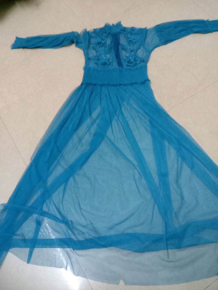 Western Gown With Leggi Ans Inner