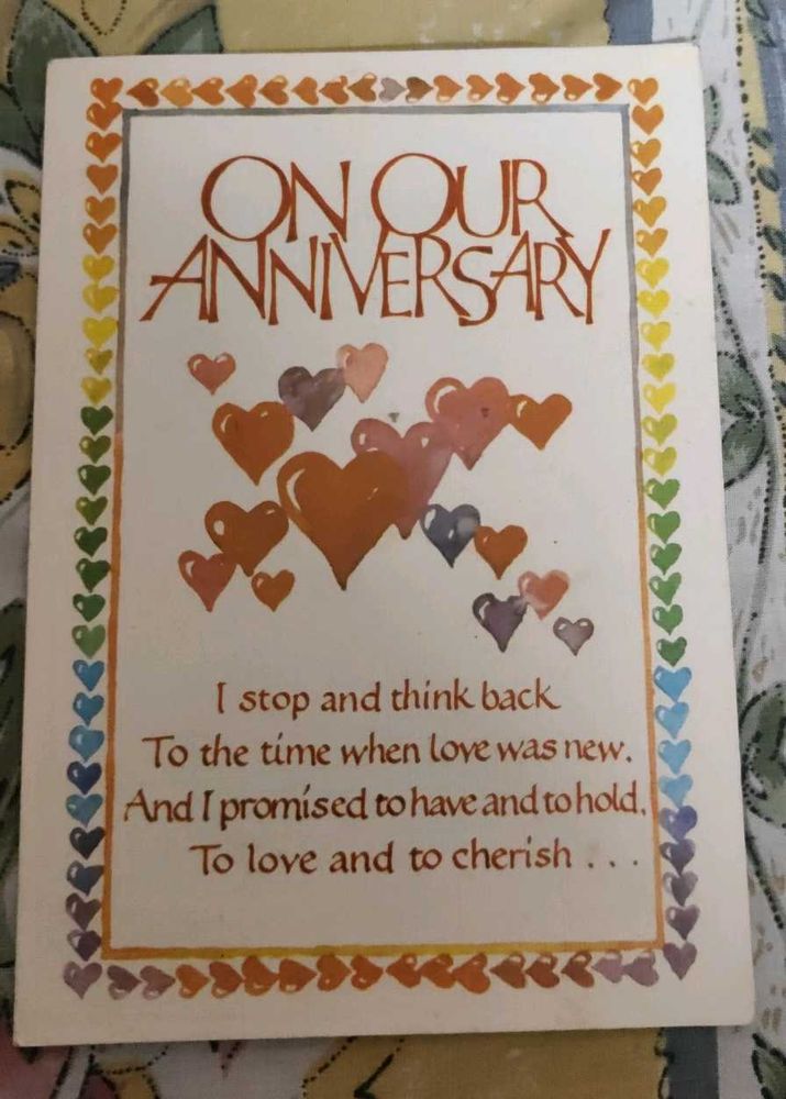 Anniversary Greeting Card