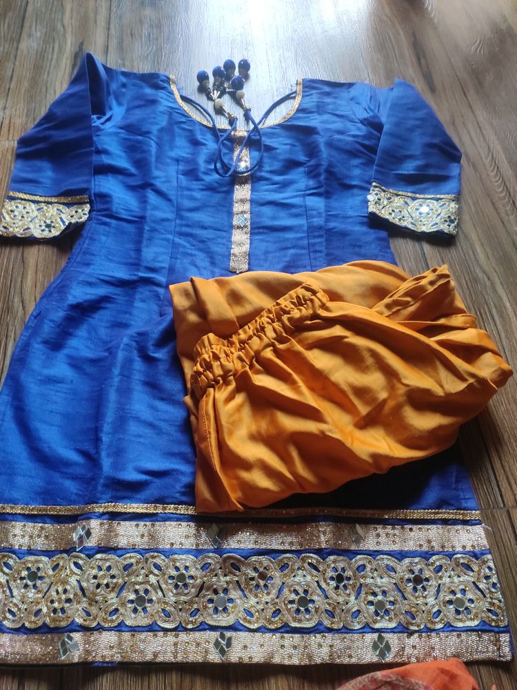 Kurta Plaza Set