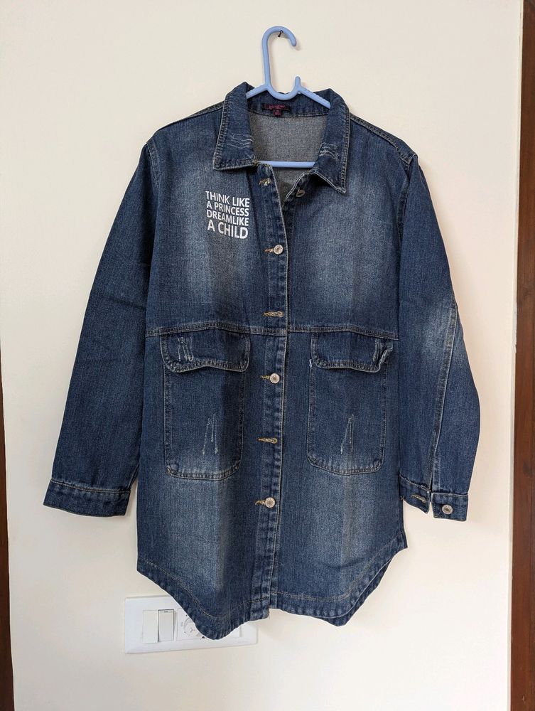 Denim Shirt Dress