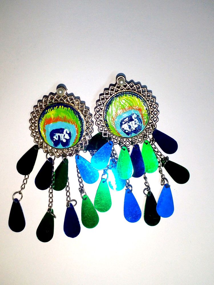 Peacock Earring