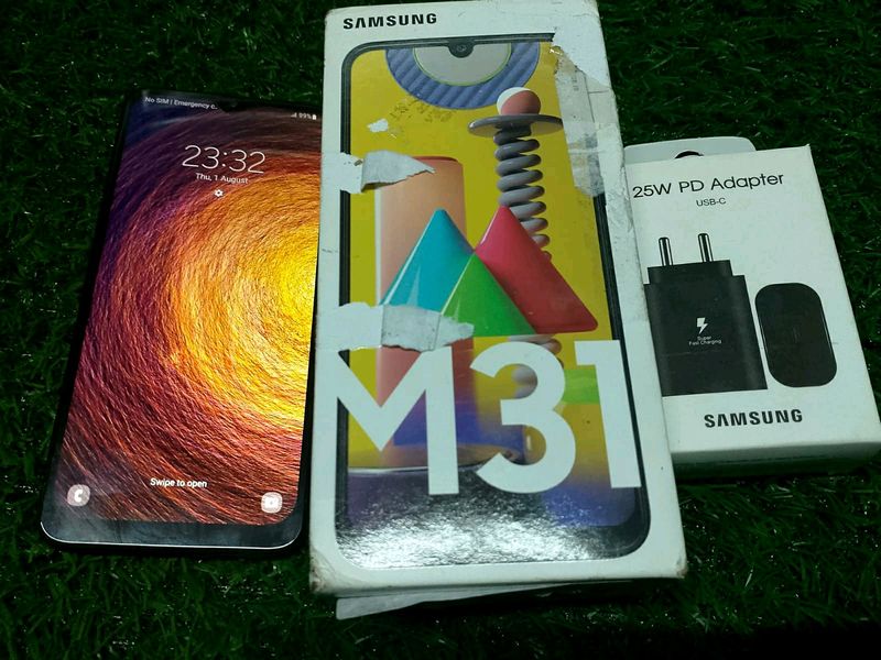 Samsung M31 6/128 With Box And Accessories