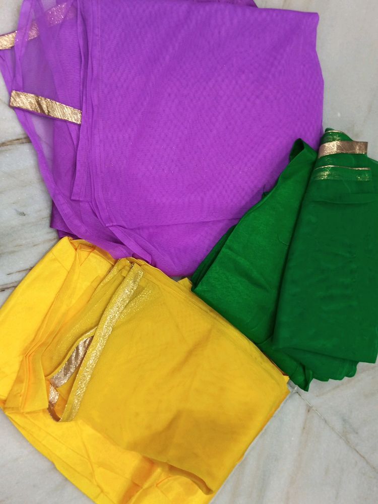 Combo 3 Panjami And Dupatta