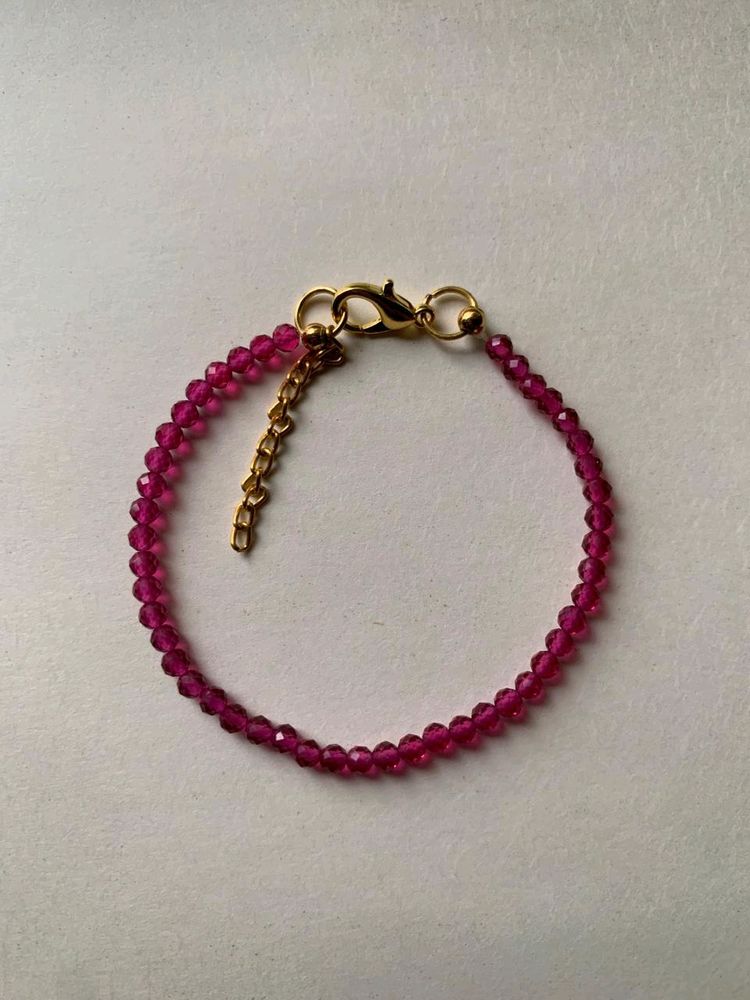 Pink Crystal Bracelet