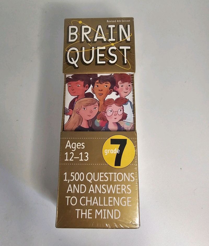 Kids Learning Game Brain Quest Grade 7