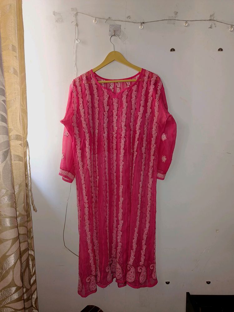 Sheer Long Kurti