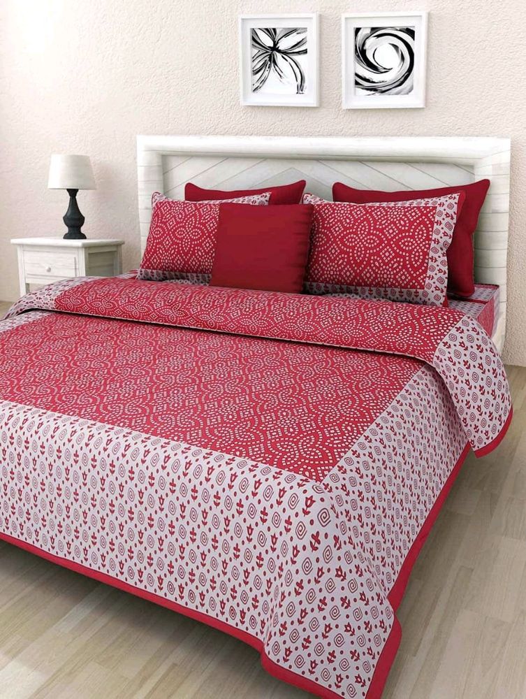 pure cotton bedsheet