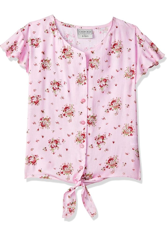 Pink Floral Shirt