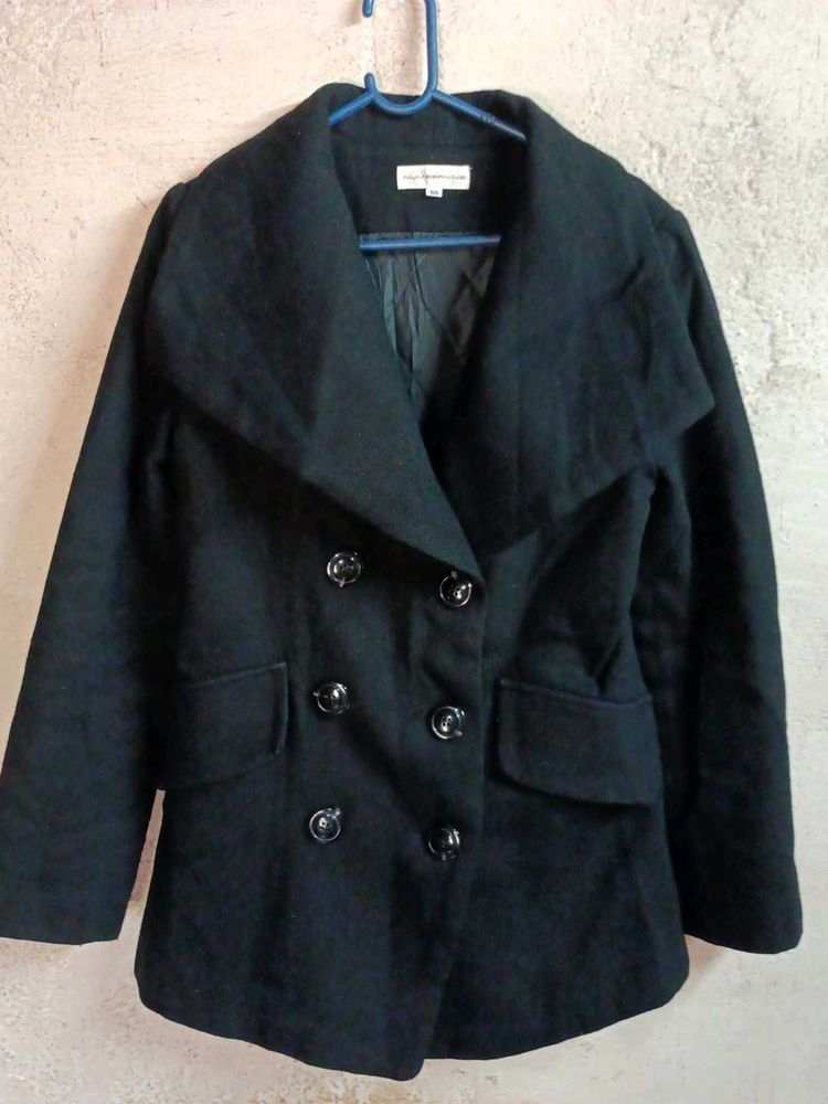 🇯🇵 Ladies Formal Blazer Sailor Collar Coat Black