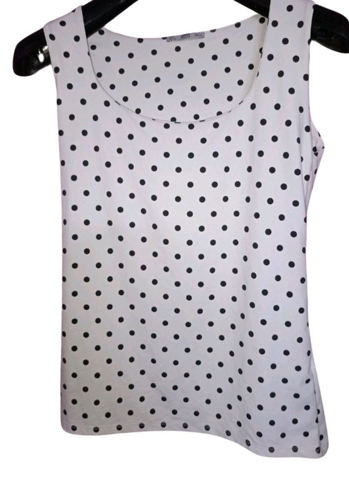 Zara Polka Dots Top