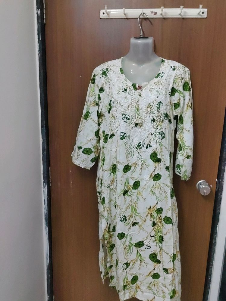 Printed Lacknavi Kurti