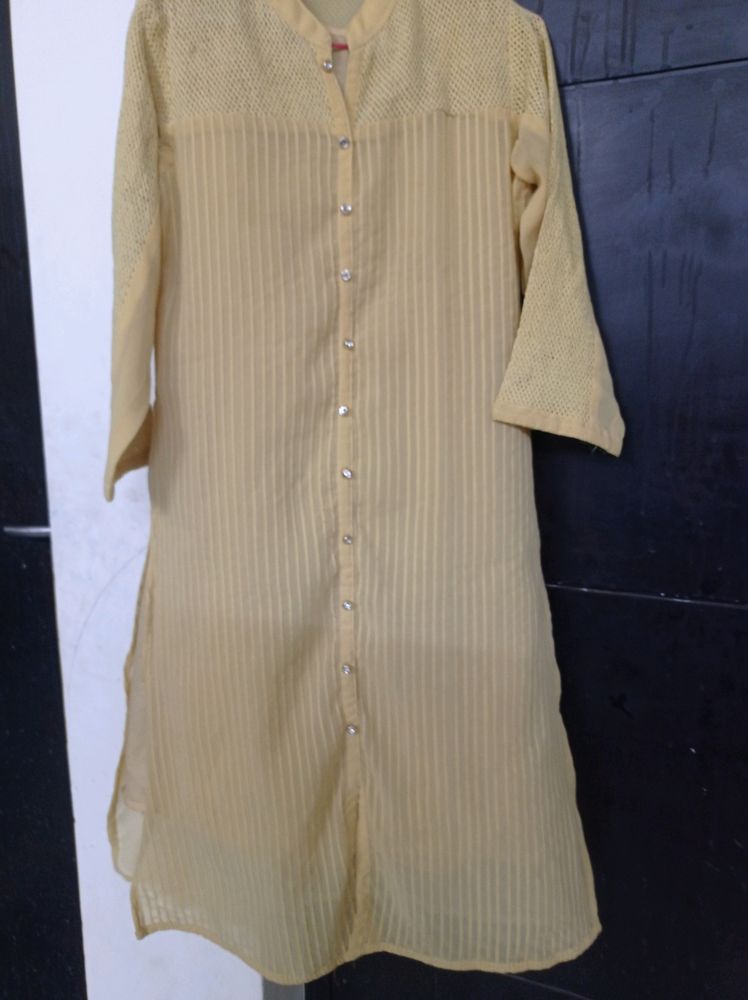 Beautiful Beige Kurta