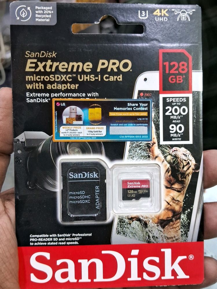SANDISK 128 Gb Extreme Pro