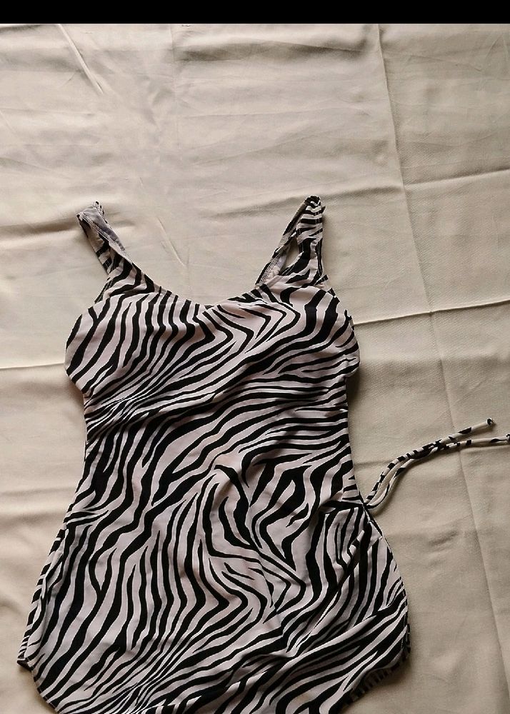 Zebra Print Body Suit