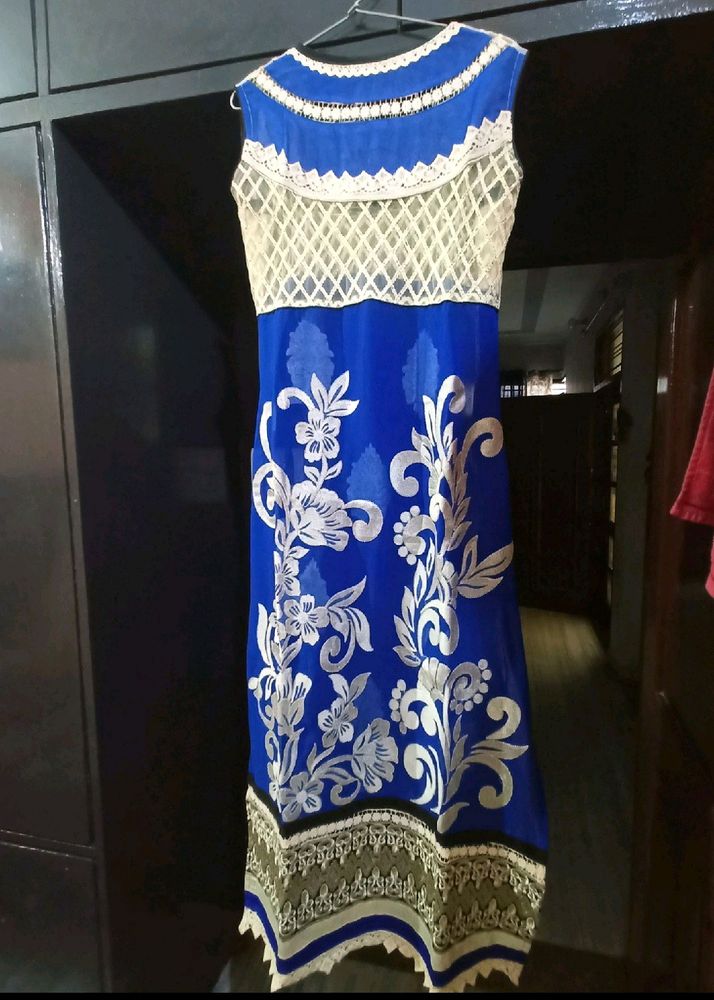 Partywear Long Kurti( Price Dropped)