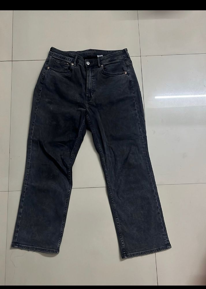 Boyfriend Jeans (charcoal)