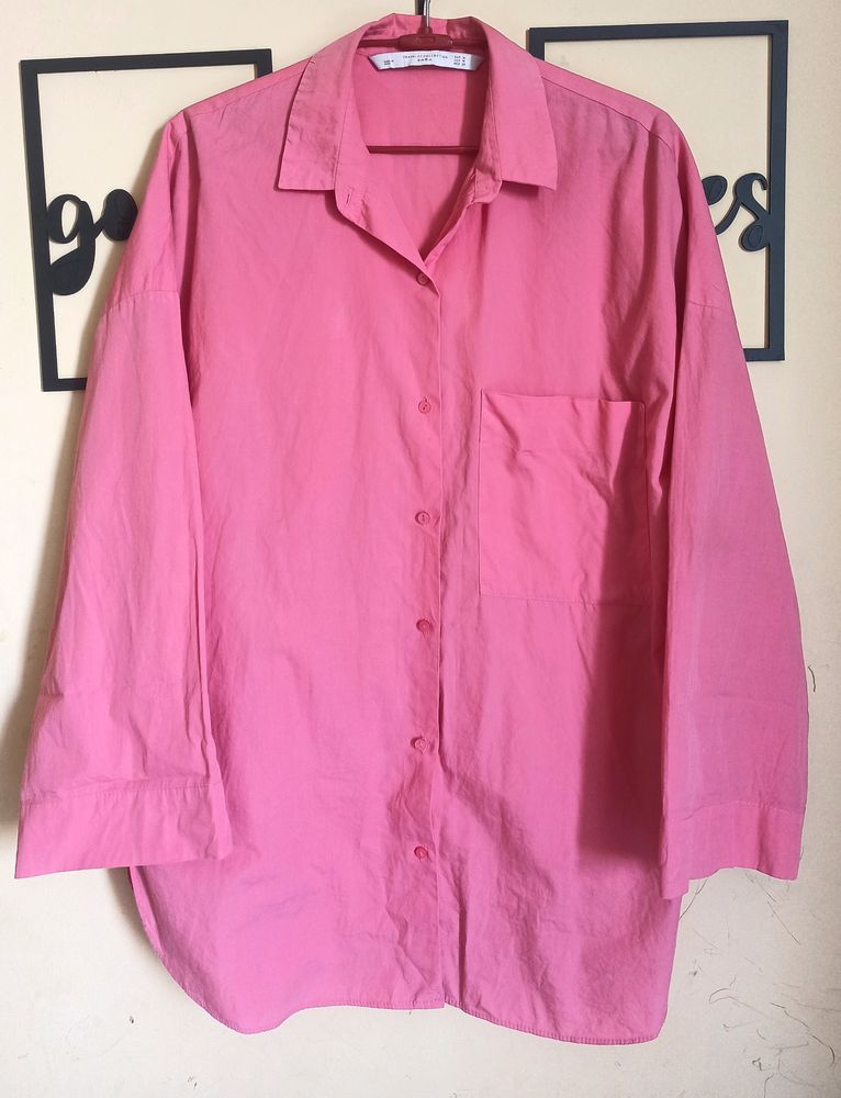 Loose Pink Shirt