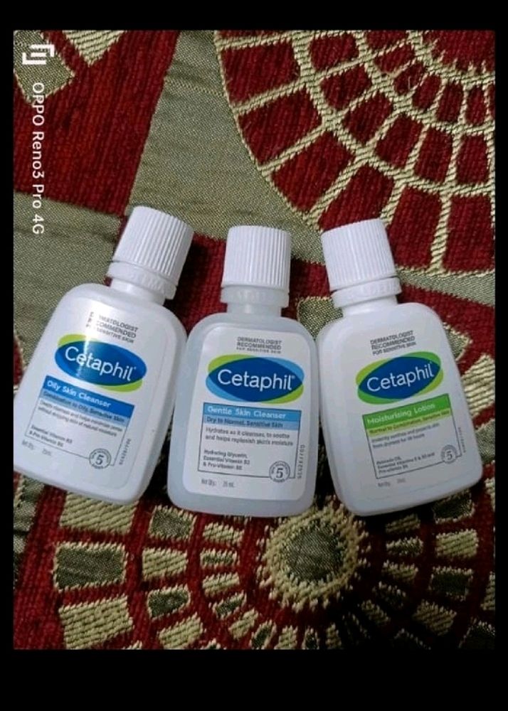 Cetaphil Oily And Gentle Skin Cleanser & Lotion