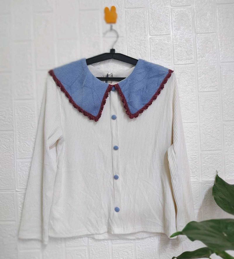 Price Drop Peter Pan Collar Tops