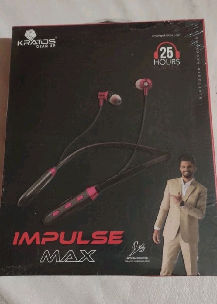 NEW WITH TAG IMPULSE MAX Bluetooth Neckband