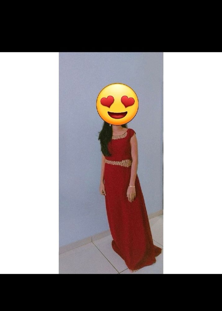 Long Party Wear Gown 😍❤️