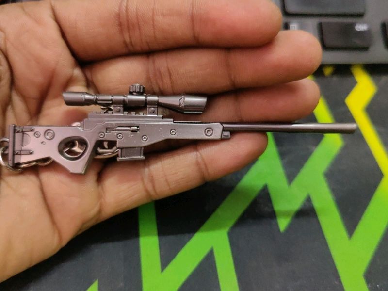 Pubg AWM Gun Keychain