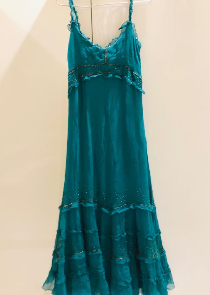 BEAUTIFUL VINTAGE BRANDED GEORGETTE DRESS