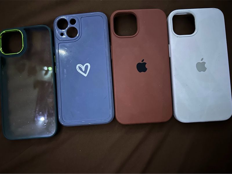 4 Silicone Cases iPhone 13 & 14