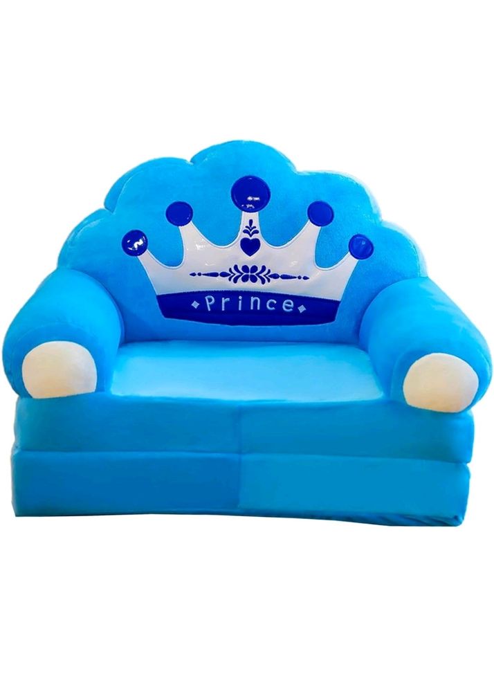 Kids Prince Theme Folding Sofa Arm Chair