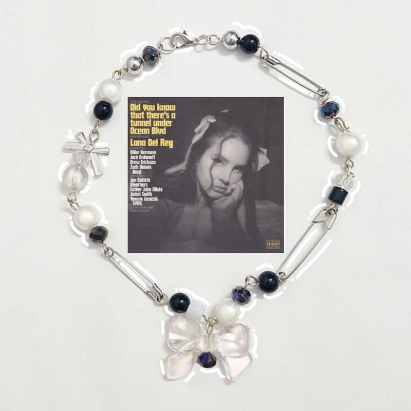 lana del rey album inspired necklace 💕