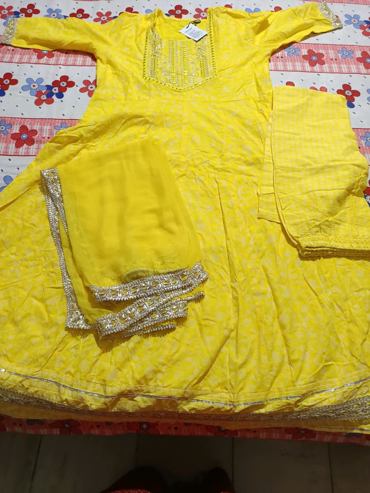 3 Piece Kurta, Pallazo Set