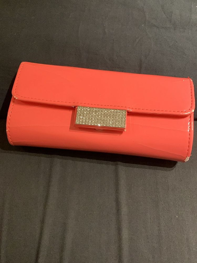 Peach Clutch