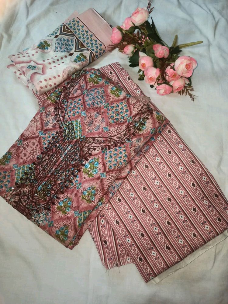 Cotton Dress Material