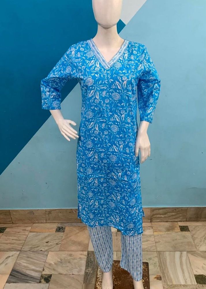 Blue Kurta Pant