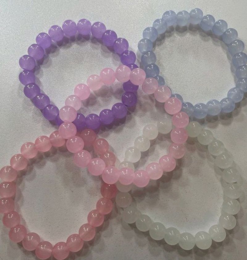 Pastel Beaded Bracelets