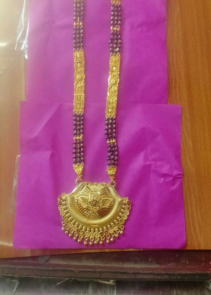 Gold Plated Mangal Sutra