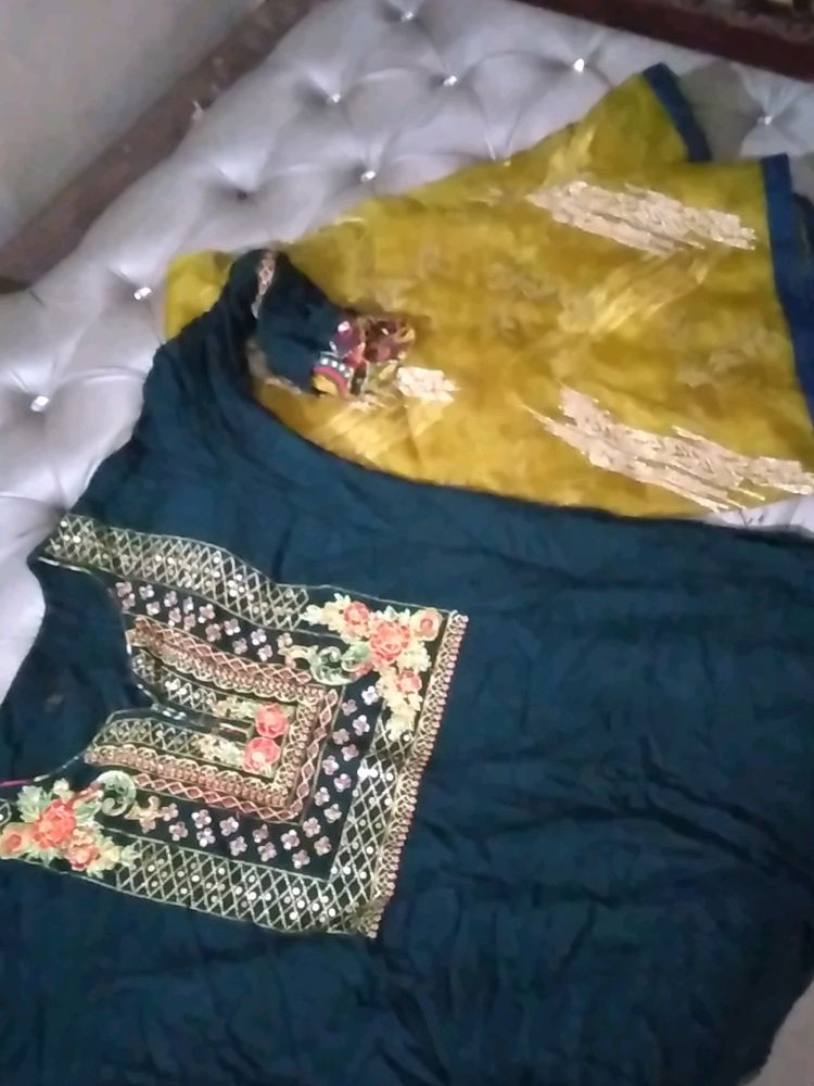 New Kurtha With Heavy Dhupata