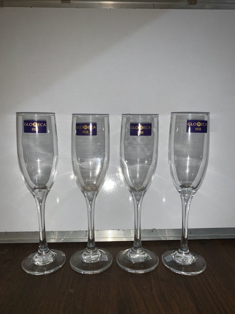 Long Wine 🍷🥂glass Set Of 4